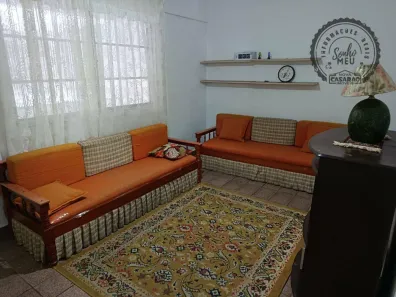 Apartamento com 1 Quarto para alugar, 48m² no Guilhermina, Praia Grande