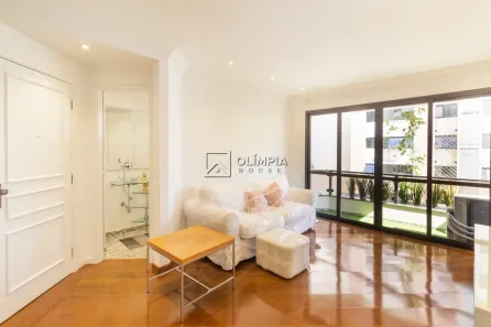 Apartamento com 3 Quartos para alugar, 127m² no Vila Nova Conceição, São Paulo