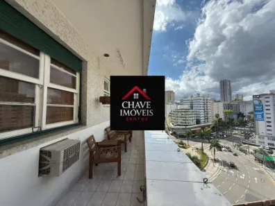 Apartamento com 2 Quartos à venda, 100m² no Gonzaga, Santos