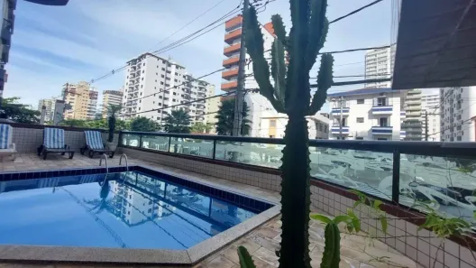 Apartamento com 2 Quartos à venda, 86m² no Guilhermina, Praia Grande