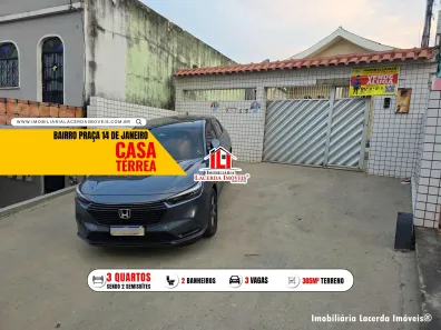 Casa com 3 Quartos à venda, 86m² no Praça 14 de Janeiro, Manaus