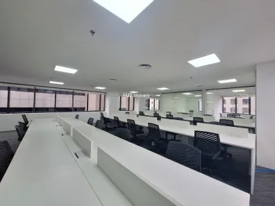 Sala Comercial para alugar, 223m² no Cidade Monções, São Paulo