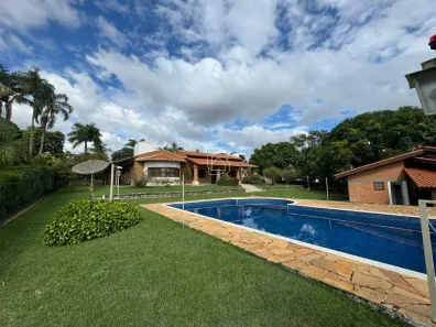 Casa de Condomínio com 5 Quartos para alugar, 471m² no Condomínio Fechado Village Haras São Luiz II, Salto