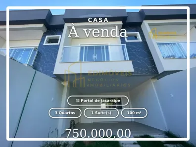 Casa com 3 Quartos à venda, 100m² no Portal de Jacaraípe, Serra
