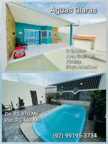 Casa com 3 Quartos à venda, 130m² no Novo Aleixo, Manaus