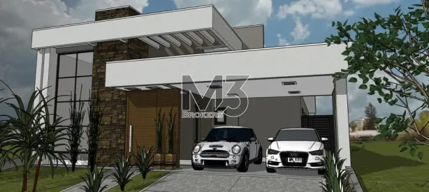 Casa de Condomínio com 3 Quartos à venda, 187m² no Parque Brasil 500, Paulínia
