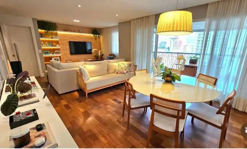 Apartamento com 3 Quartos à venda, 129m² no Santo Amaro, São Paulo