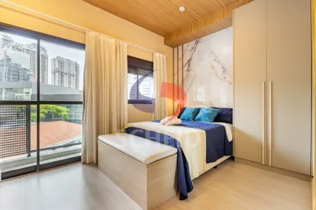 Flat com 1 Quarto à venda, 27m² no Jardim das Acácias, São Paulo