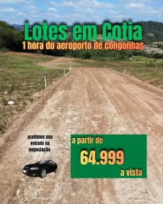 Lote/Terreno à venda, 500m² no Jardim Santa Izabel, Cotia