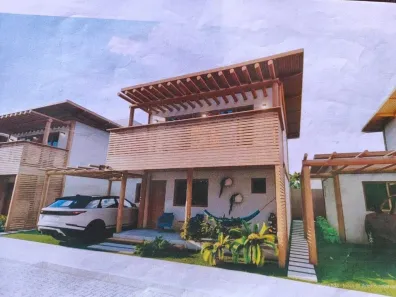 Casa de Condomínio com 4 Quartos à venda, 146m² no Ponta da Fruta, Vila Velha