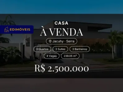Casa com 3 Quartos à venda, 239m² no Jacuhy, Serra