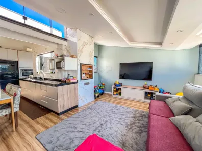 Cobertura com 2 Quartos à venda, 73m² no Jardim Teles de Menezes, Santo André