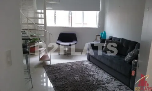 Flat com 1 Quarto para alugar, 45m² no Vila Nova Conceição, São Paulo