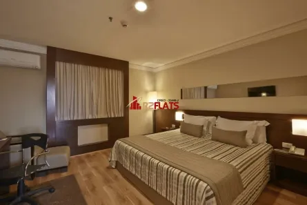 Flat com 1 Quarto para alugar, 28m² no Campo Belo, São Paulo