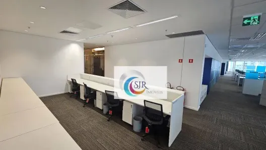 Sala Comercial para alugar, 883m² no Vila São Francisco (Zona Sul), São Paulo