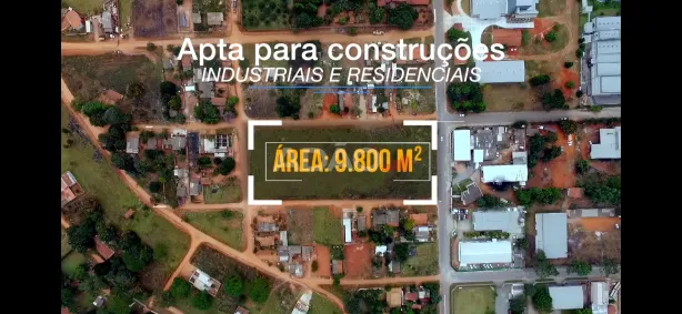 Lote/Terreno à venda, 9800m² no Jardim Eldorado, Aparecida de Goiânia