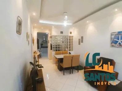 Apartamento com 2 Quartos para venda ou aluguel, 77m² no Boqueirão, Santos