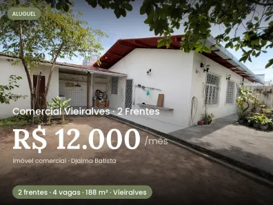Imóvel Comercial com 3 Quartos para alugar, 200m² no Nossa Senhora das Graças, Manaus