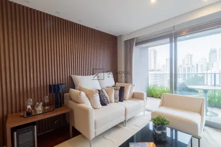 Apartamento com 1 Quarto para alugar, 42m² no Brooklin Paulista, São Paulo