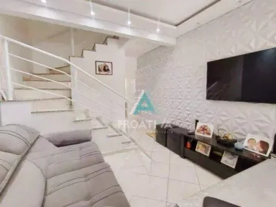 Sobrado com 3 Quartos à venda, 94m² no Campestre, Santo André