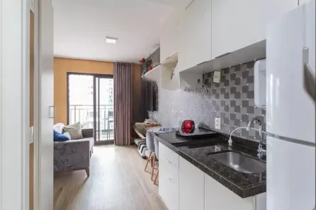 Kitnet com 1 Quarto à venda, 27m² no Indianópolis, São Paulo