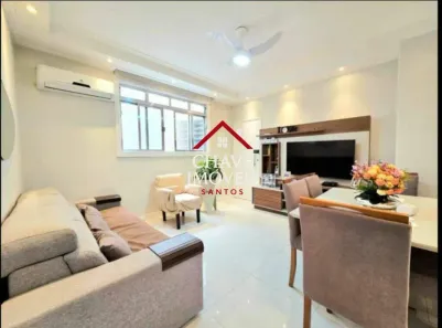 Apartamento com 2 Quartos à venda, 103m² no Aparecida, Santos