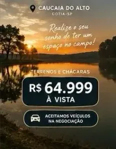 Lote/Terreno à venda, 500m² no Altos de Caucaia (Caucaia do Alto), Cotia