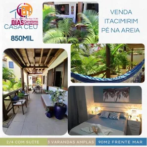 Casa com 2 Quartos à venda, 90m² no Itacimirim (Monte Gordo), Camaçari