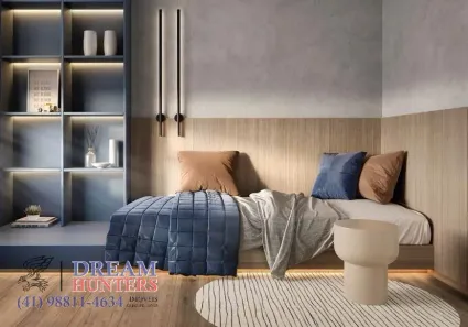 Apartamento com 1 Quarto à venda, 43m² no Novo Mundo, Curitiba