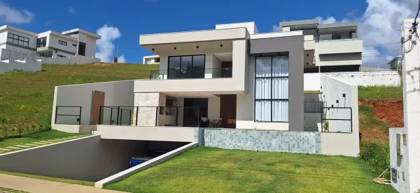 Casa de Condomínio com 4 Quartos à venda, 270m² no Alphaville (Abrantes), Camaçari