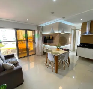 Apartamento com 2 Quartos para alugar, 56m² no Ponta Negra, Natal