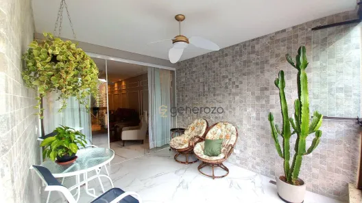 Apartamento com 3 Quartos à venda, 104m² no Pitangueiras, Guarujá
