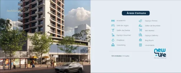 Apartamento com 1 Quarto à venda, 10m² no Bacacheri, Curitiba