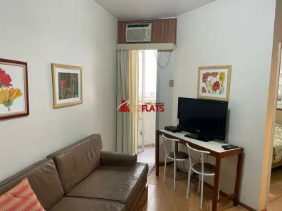 Flat com 1 Quarto para alugar, 33m² no Jardim Paulista, São Paulo
