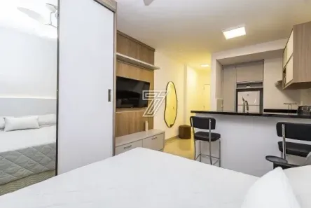Apartamento com 1 Quarto à venda, 26m² no Bigorrilho, Curitiba