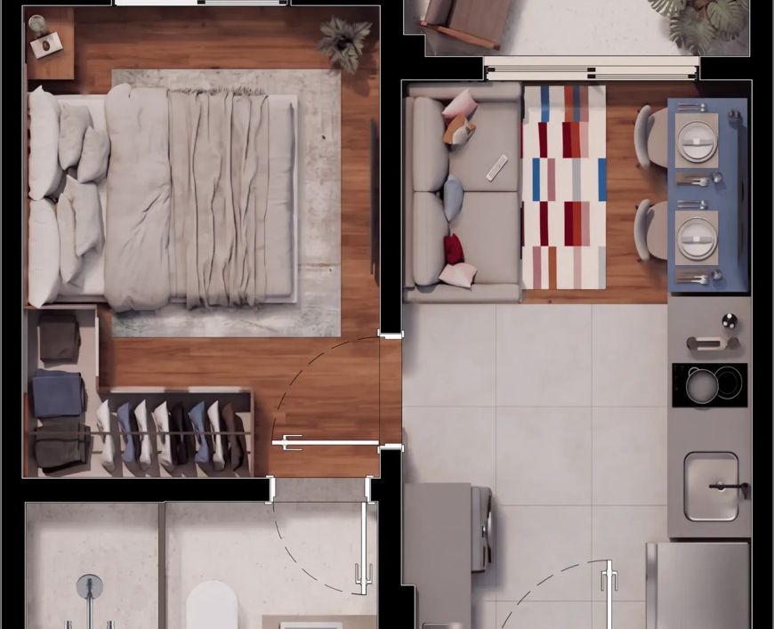 SMARTHOME SANTA CECILIA no Barra Funda, São Paulo