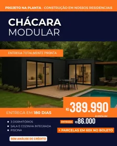 Fazenda/Sítio com 3 Quartos à venda, 86m² no Condomínio Residencial Itaporã de Atibaia, Atibaia