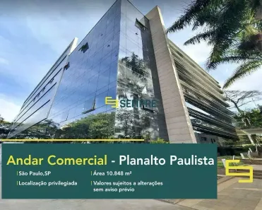 Imóvel Comercial para alugar, 10848m² no Planalto Paulista, São Paulo