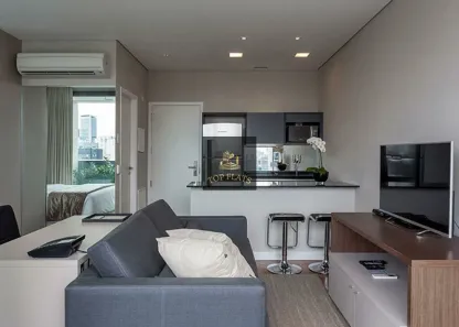 Flat com 1 Quarto para alugar, 42m² no Vila Olímpia, São Paulo