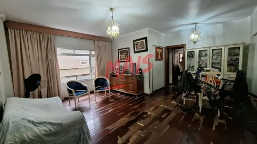 Apartamento com 2 Quartos à venda, 127m² no Gonzaga, Santos