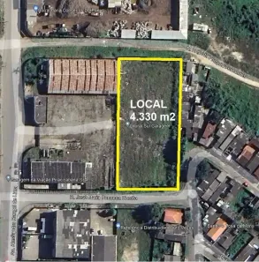 Lote/Terreno à venda, 4330m² no Cibratel (Chácaras), Itanhaém