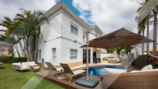 Casa de Condomínio com 5 Quartos para venda ou aluguel, 458m² no Morada das Flores (Aldeia da Serra), Santana de Parnaíba