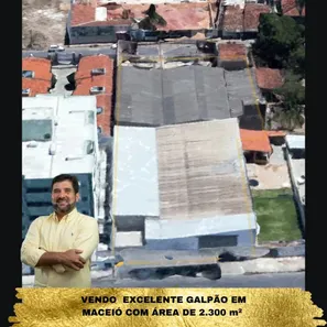 Galpão/Depósito/Armazém com 1 Quarto à venda, 2300m² no Ouro Preto, Maceió