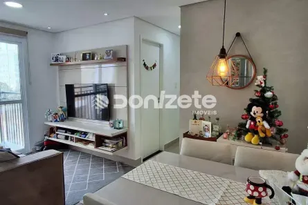 Apartamento com 2 Quartos à venda, 47m² no Campestre, Santo André