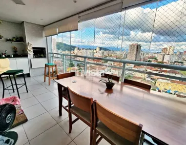 Apartamento com 4 Quartos à venda, 132m² no Marapé, Santos