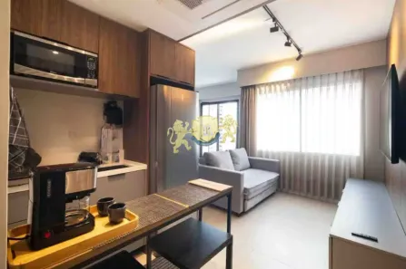 Apartamento com 1 Quarto à venda, 26m² no Indianópolis, São Paulo
