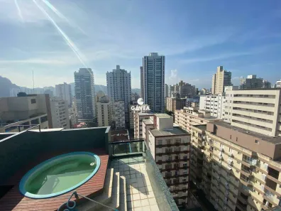 Cobertura com 3 Quartos à venda, 172m² no Pompéia, Santos