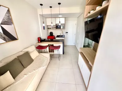 Apartamento com 1 Quarto para alugar, 33m² no Jardim Tarraf II, São José do Rio Preto