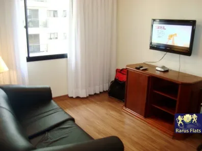 Flat com 1 Quarto para alugar, 43m² no Itaim Bibi, São Paulo