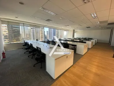 Sala Comercial para alugar, 484m² no Vila São Francisco (Zona Sul), São Paulo